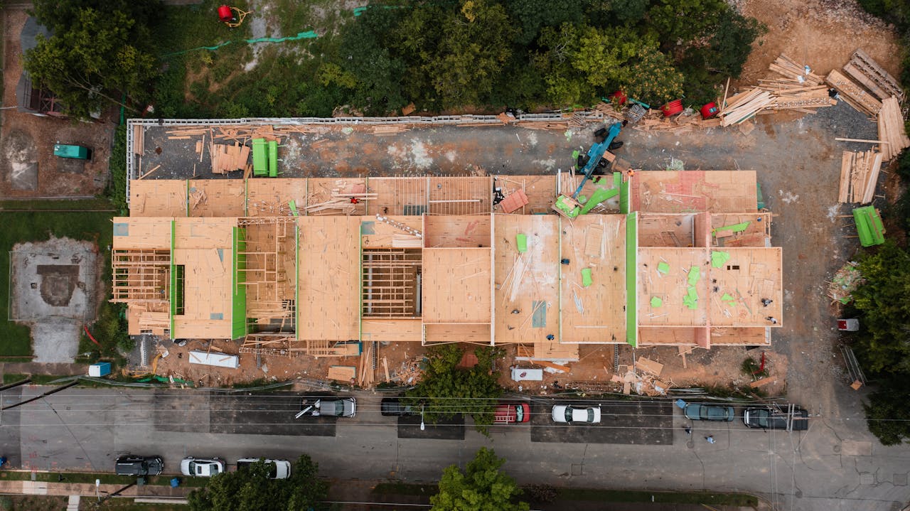 Construction survey mapping