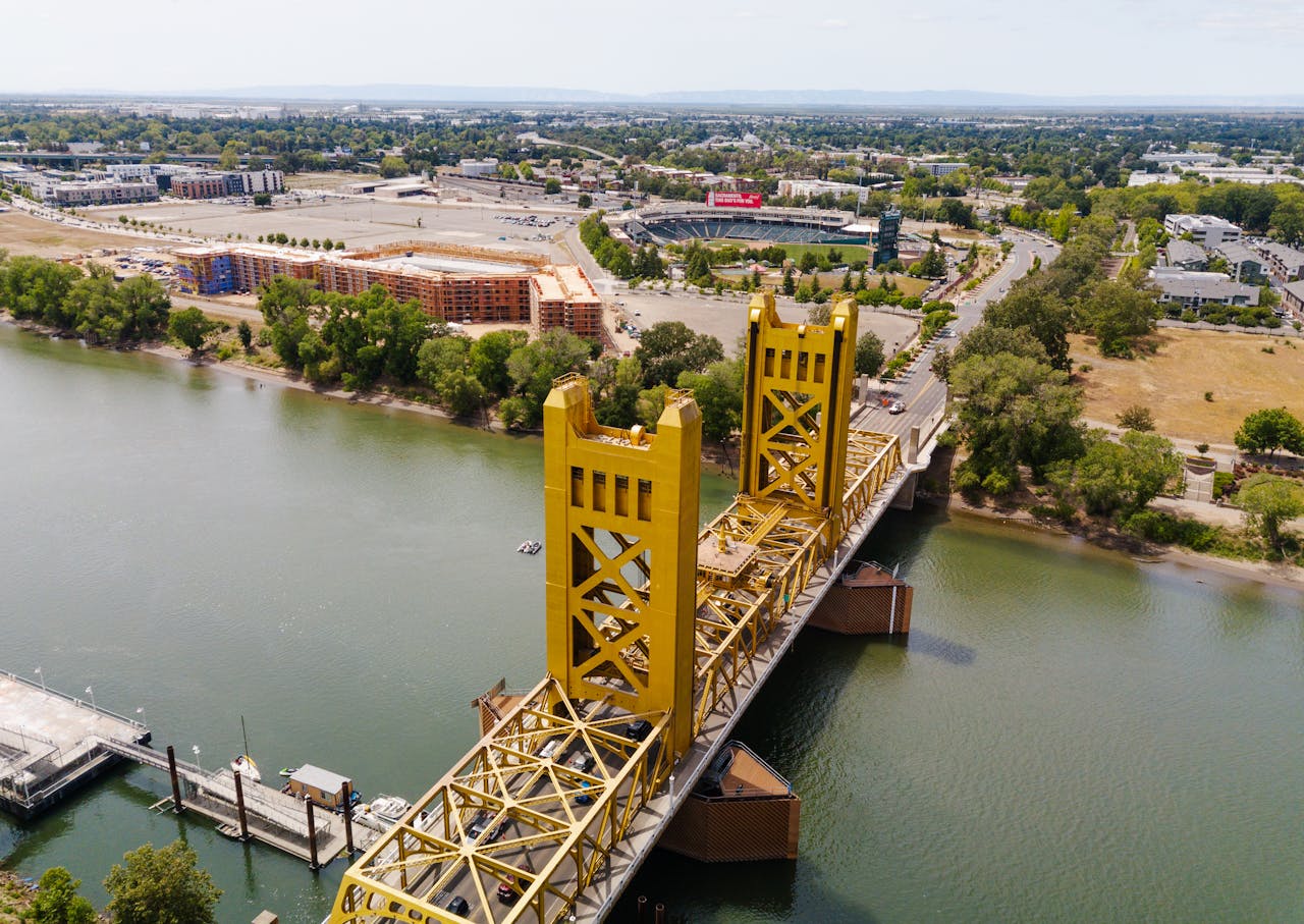 Aerial bridge inspection by drone